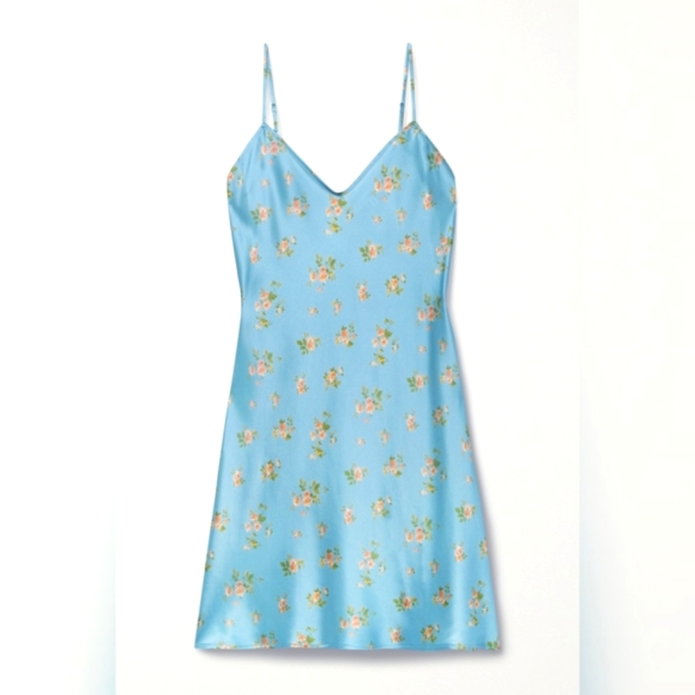 Reformation Cher Silk Slip Floral Dress - Medium NWT